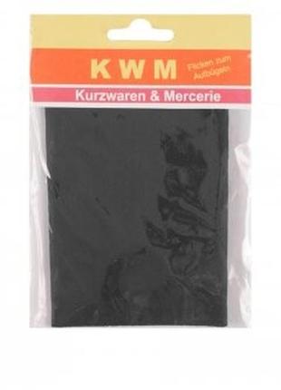 Термолатка для швидкого ремонту одягу 40*11,5 см чорна kwm1 фото