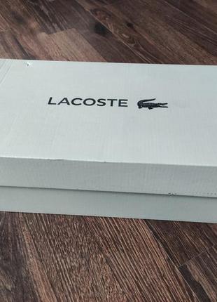 Кроссовки / слипоны / кеды lacoste (оригинал 100%) новые. р-43 (28см)9 фото