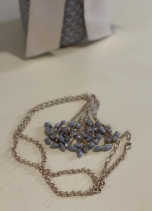 Кольє підвіска намисто натуральні камені італія5 фото