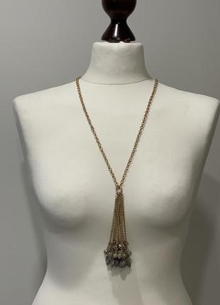 Кольє підвіска намисто натуральні камені італія4 фото