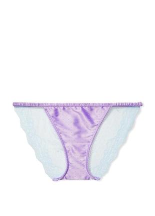Нарядные сиреневые трусики victoria’s secret