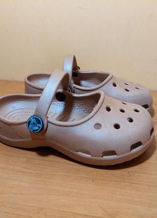 Детские сланцы crocs.4 фото