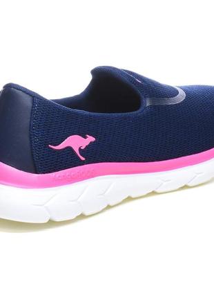 Слипоны kangaroos 39173-000-4204 kn-slip dk. navy/daisy pink, код: 035140, размеры: 36, 38, 39, 40, 422 фото