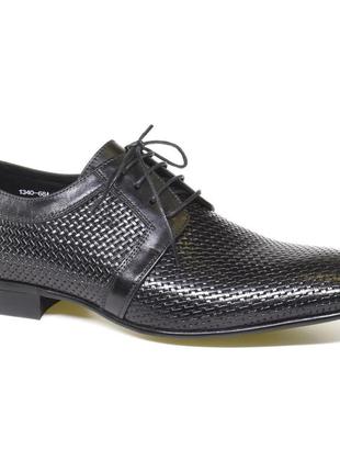 Чоловічі модельні туфлі mario corso код: 34830, розміри: 41, 42, 43