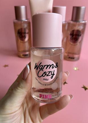 Міні-спрей victora's secret pink "warm & cozy"