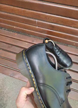 Винтажные ботинки туфли dr. martens industrial steel toe underground 14602 фото