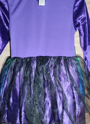 Дитяча сукня бетменша, помічниця бетмена, супервумен, супергел, відьма на 3-4 роки6 фото