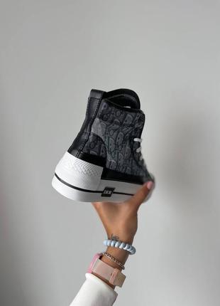 Converse x cr.dior logo новинка масивні жіночі кеди конверс на високій платформі чорні весна літо женские черные массивные кеды на высокой подошве4 фото