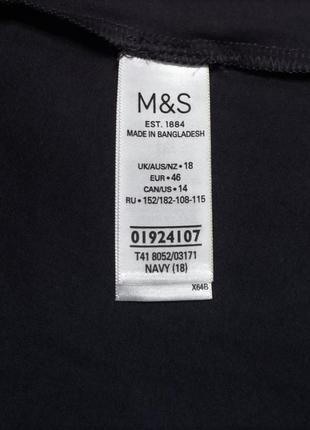 Базовая маечка marks&spencer, размер 18/46, последние коллекции5 фото