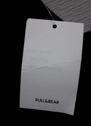 Классный хлопковый топ с рюшами pull and bear4 фото