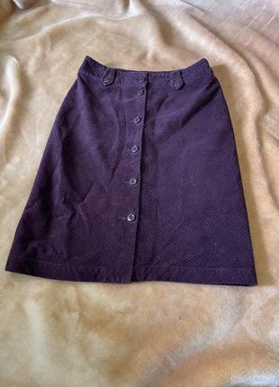 Вельветовая юбка