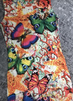 Платье в бабочках 3d1 фото