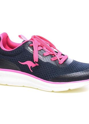 Кроссовки kangaroos 39200-000-4294 kj-dyna dk.navy/fandango pink, код: 035136, размеры: 36, 38, 40, 42
