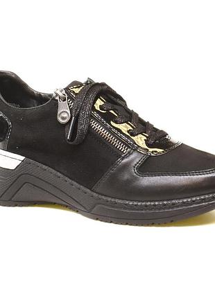 Повседневные туфли rieker n4311-00, код: 035038, размеры: 37, 38