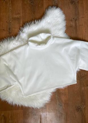 Белая кофта, біла кофтина, топ 2