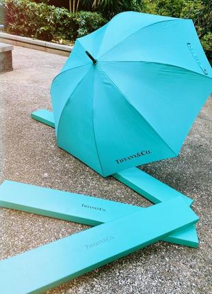 Зонт в стиле известного бренда4 фото