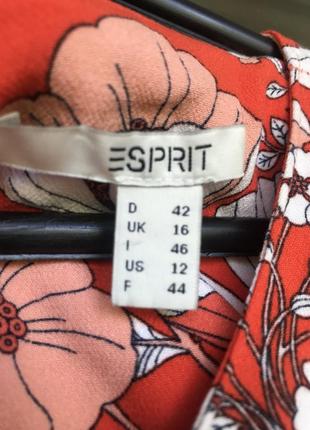 Платье в цветочный принт esprit2 фото