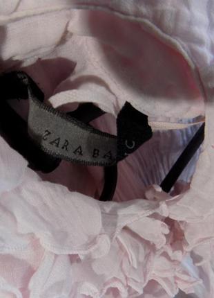 Нежная розовая летняя блузка zara,р.м/283 фото