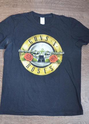 Оригинал футболка- мерч gildan ® rare vintage guns n' roses 2013