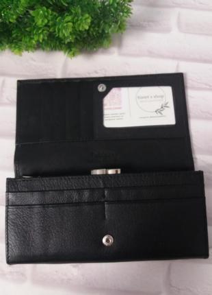 Женский кожаный кошелек жіночий шкіряний гаманець4 фото