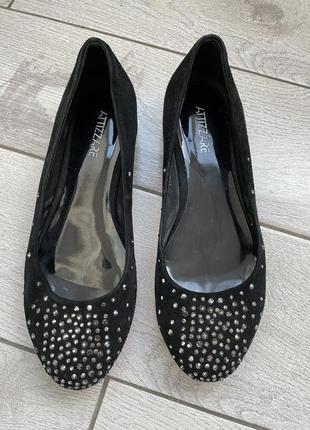 Балетки замш 37