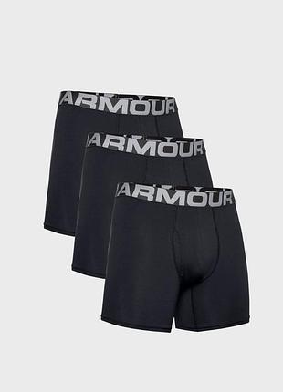 Чоловічі чорні труси (3 шт) ua charged cotton