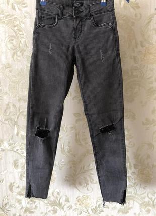 Літні рвані джинси bershka 😍4 фото