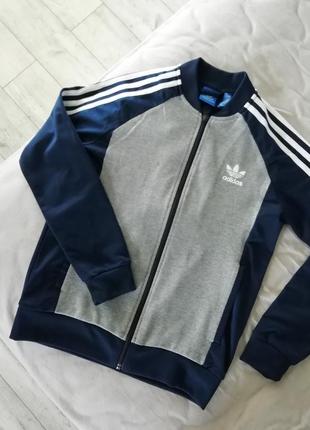 Спортивний бомбер adidas1 фото