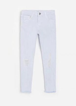 Новые белые джинсы reserved, размеры 146 и 1522 фото