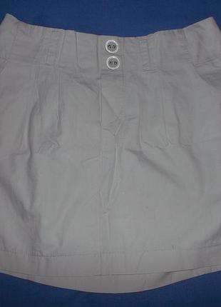 Юбка летняя мини лето  - хлопок - р.36 - s - m распродажа - kodi clothing company