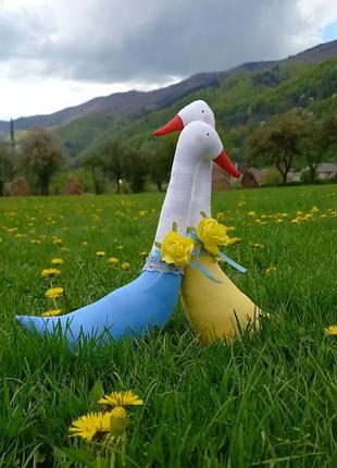 Інтер'єрна лялька гусак