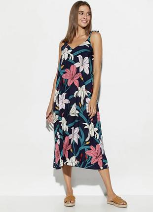 🌿гарний сарафан в принт (новий)