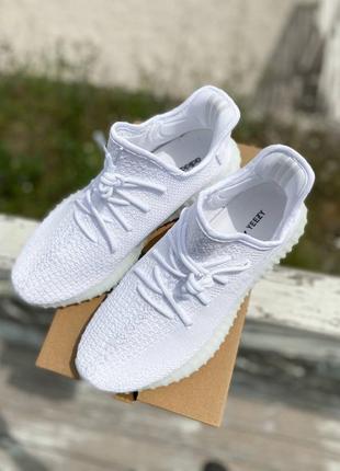 Чоловічі кросівки adidas yeezy boost 350 v2 cream white3 фото