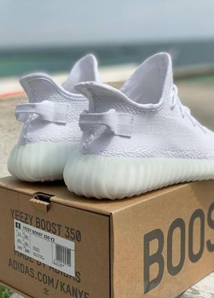 Чоловічі кросівки adidas yeezy boost 350 v2 cream white5 фото