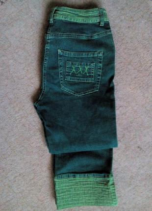 Котоновые джинсы-капри2 фото