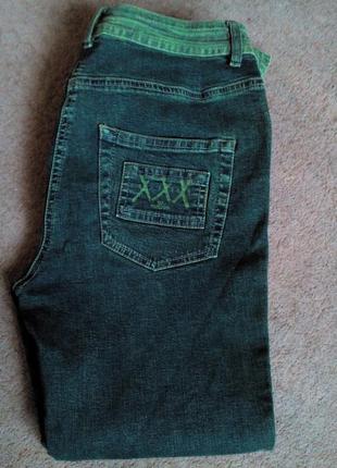Котоновые джинсы-капри3 фото