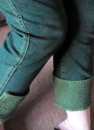 Котоновые джинсы-капри4 фото