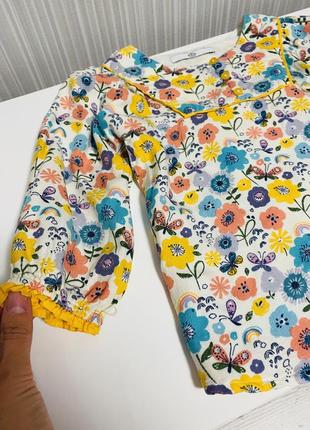 Красивая блуза кофта в цветочек 🌸🌸🌸