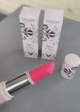 Помада oriflame neo chic oriflame briget pink 25063