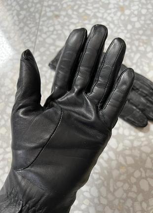 Шкіряні рукавички marks & spencer2 фото