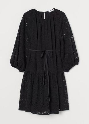 Нове мереживне плаття h&m