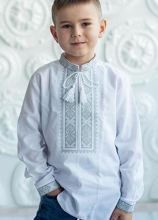 Сорочка вишита для хлопчика дуже гарна сорочка вишиванка дитяча в школу
