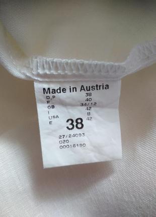 Льняная  рубашка (австрия)) с натуральными декоративными пуговицами9 фото