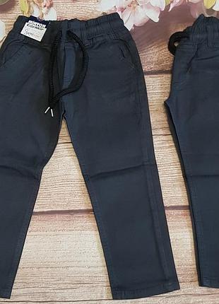 Брюки на резинке на рост от 92 до 116 "меньон"