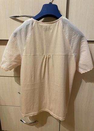 Шикарная хлопковая блузка вышиванка3 фото