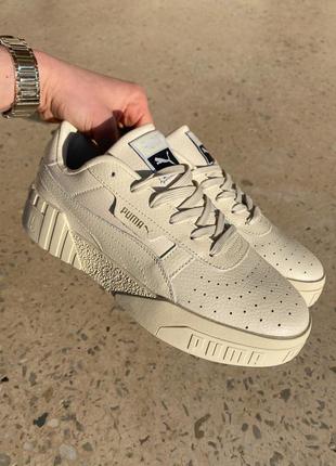 Женские кроссовки puma cali cream 36-38-39-40-41