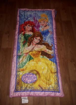 Спальный мешок для девочек диснеевские принцессы