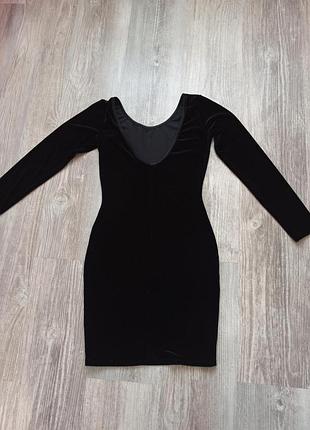 Платье бархатное 2