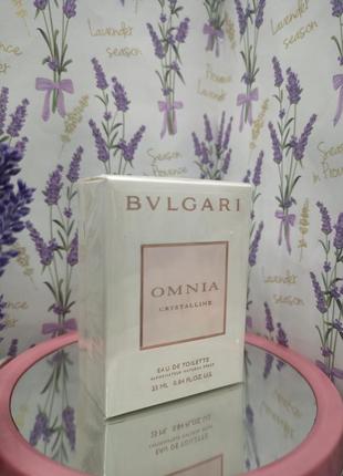 Туалетна вода для жінок bvlgari omnia crystalline jc 25 мл