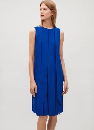 Сукня cos кольору кобальт